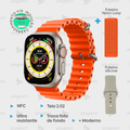 Relógio Inteligente IWO 16 Watch Ultra Séries 8 + Brindes [Lançamento 2023] - Play Tech Br