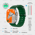 Relógio Inteligente IWO 16 Watch Ultra Séries 8 + Brindes [Lançamento 2023] - Play Tech Br