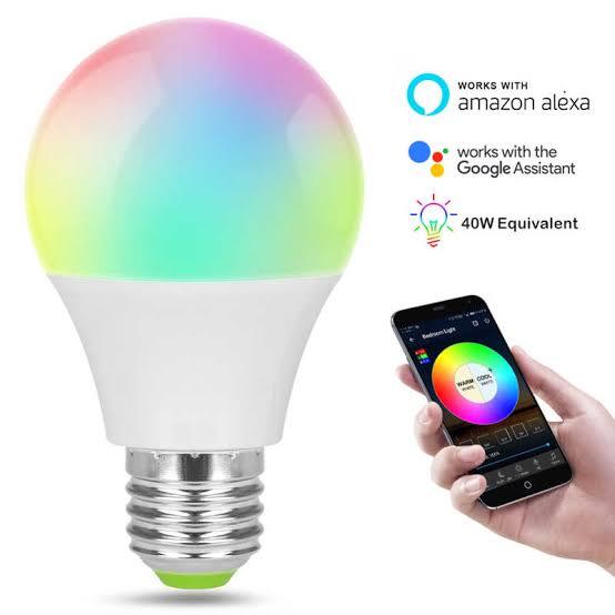 Lampada RGB Inteligente Wi-Fi 15W [FRETE GRÁTIS] 12x - Play Tech Br
